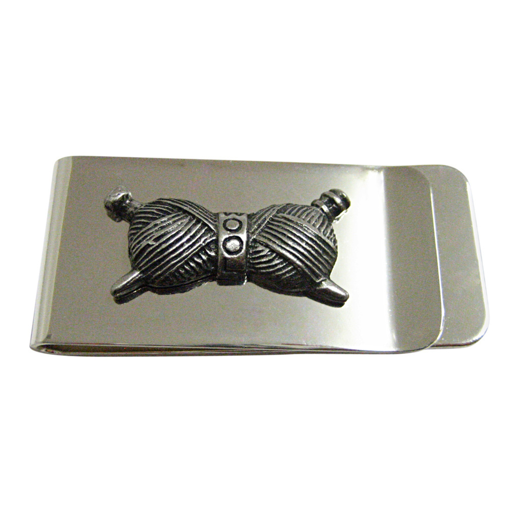 Knitting Yarn Money Clip